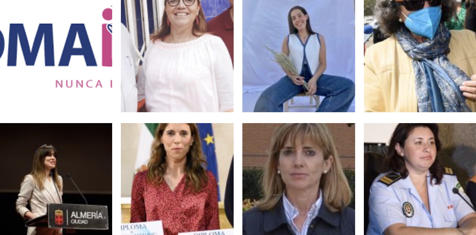 ocho-mujeres-colectivos-galardonados | Mujer Almería - Delegación de Área de Familia, Igualdad y Participación Ciudadana Ayuntamiento de Almería